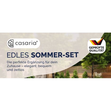 Conjunto de 4 asientos de jardín de polirratán gris/antracita (1/5)