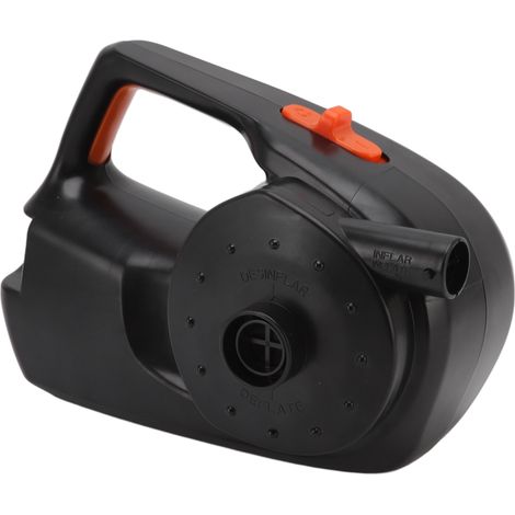 Pompe à air électrique 80W avec chargeur voiture 12V et prise EU pour bateau gonflable (1/5)