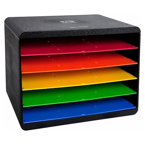 Trieur HORIZON 5 compartiments arlequin Exacompta