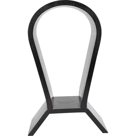Kopfhörerhalter mit integriertem Bluetooth-Headset, gebogenem Displayständer und Aufbewahrungszubehör, Schwarz (1/5)