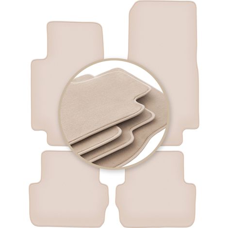 Tappetini beige PREMIUM per: Jaguar S-Type X204 berlina 2002-2008 (1/5)