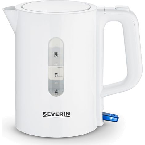 Akku-wasserkocher 0,5l 1100w, weiß - Severin - WK3462 (1/4)