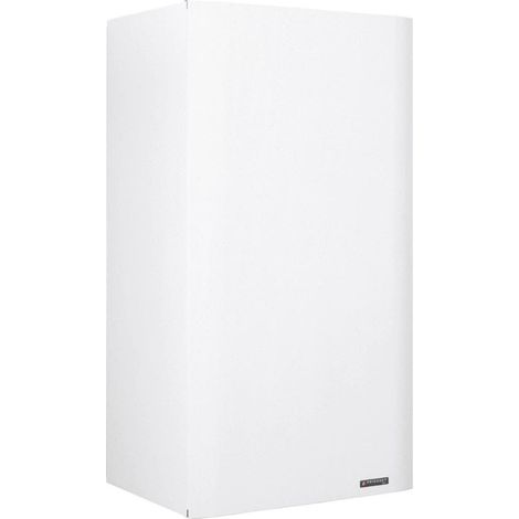 Frisquet – Chauffe-eau gaz par accumulation 80 L mural – Brûleur modulant FlatFire – Corps de chauffe en cuivre – Régulation numérique multizone