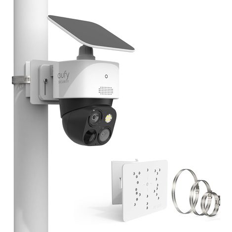Support de fixation pour appareil photo Security SoloCam S340 - Support mural - Vis anti-rouille - Pas d'installation de perçage - Compatible avec les caméras dôme IP-PTZ en plein air (1/5)