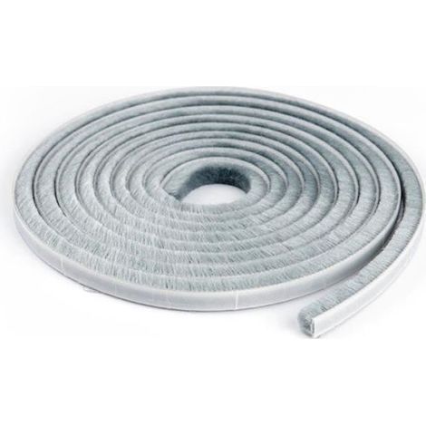 Joint d\'étanchéité pour porte coulissante Fenêtre Projet - Gris - 9mm x 15mm x 5m-Ywey (1/5)