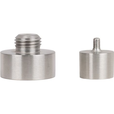 EVI Herrajes Fermaporta con sospensione, kit di prolunga per porte con altezza di 13 mm, per porte con altezza superiore a 18 mm, in acciaio inox, compatibile con modello I-164 (1/4)