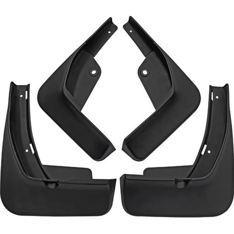Pièces de modification de garde-boue pour pneus avant et arrière de la voiture Nezha V 2021, garde-boue en caoutchouc souple.