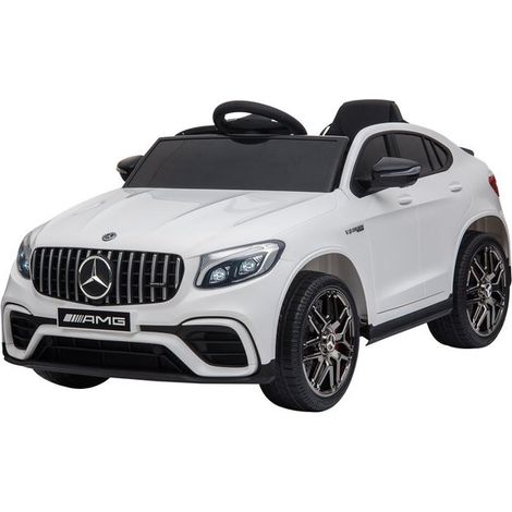Voiture électrique Mercedes CLASSY blanche (1/5)