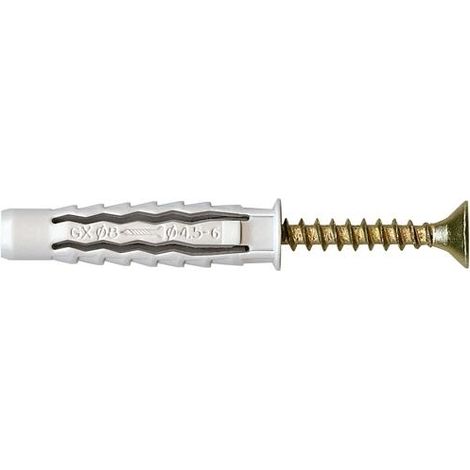 DYBEL UNIWERSALNY ŁEB Z NACIĘCIEM KRZYŻOWYM GXK 10/60MM - AR 1081.0005 (1/2)