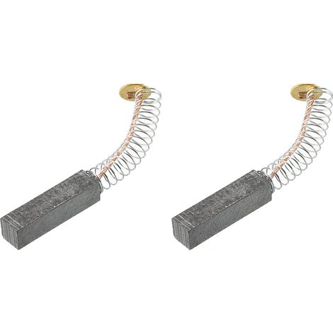Carbone Brosses 20x5x5mm pour Électrique Moteurs Alimentation Outil Meuleuse Angulaire Table Scie Rechange Pièce Réparation, 2 Paquet (1/5)