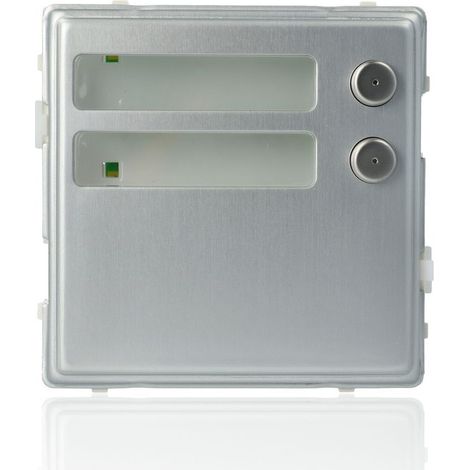 Urmet modulo sinthesi s2 in alluminio anodizzato color acciaio (1/3)