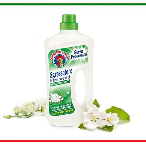 Sgrassatore Pavimenti Muschio Bianco Bodenreinigungsflüssigkeit 750 ml – Chante Clair