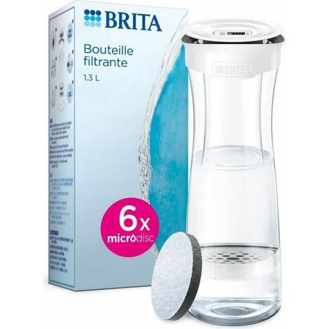 Brita Botella filtrante blanco grafito 1,3 L capacidad