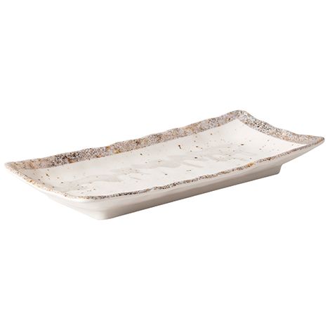 Vassoio piatto rettangolare in melamina enjoy 28,5 x 13 cm (1/2)