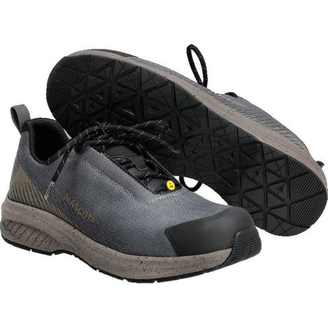 Mascot MASCOT Sicherheitshalbschuh FOOTWEAR CUSTOMIZED F1600-909 S1PS Gr. 47 stone grey/dark sand (1/4)