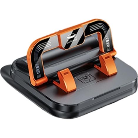 Support de téléphone portable pour voiture avec montage - Rotation à 360 ° - Ventouse réglable - Support de téléphone portable pour voiture - Cadeau pour les voyages, les hommes, les femmes (1/5)