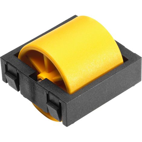 Rouleau d'entraînement RS PRO Ø 24mm x 33.3mm en Acier Zingué ( Prix pour Sachet de 10 )