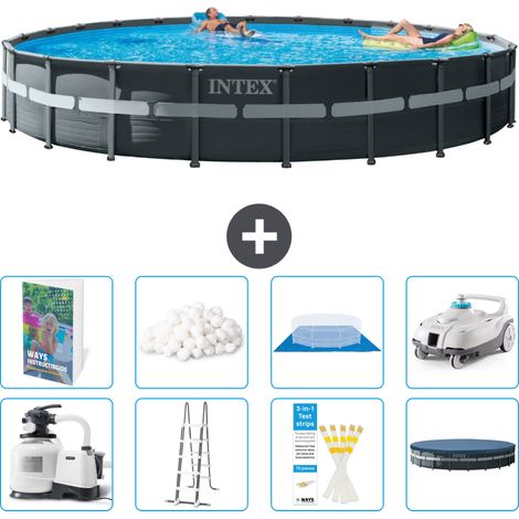 Ultra XTR Pool Rund - 732x132 cm - 9-teilig S691