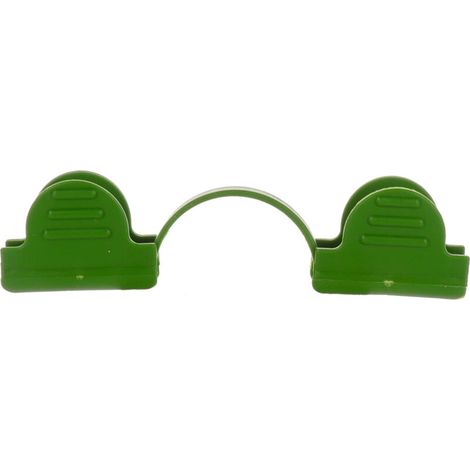 Fixations pour film de serre PE [Set de 20 clips] - 4mm/6mm/14mm/16mm - Fixation durable et ventilée pour tentes, abris et structures (1/4)