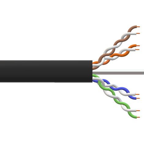 Link LINK LK305U6CEST cavo di rete Nero 305 m Cat6 U/UTP (UTP) (1/2)