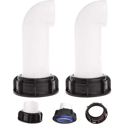 Connecteur cuve IBC 2 pouces – Accessoire drainage jardin – 2 pcs