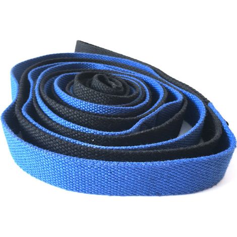 Sangle En Coton Non Élastique - Pour Yoga Pilates Danse - 250 cm × 3,8 cm - 1 Pièce (1/5)