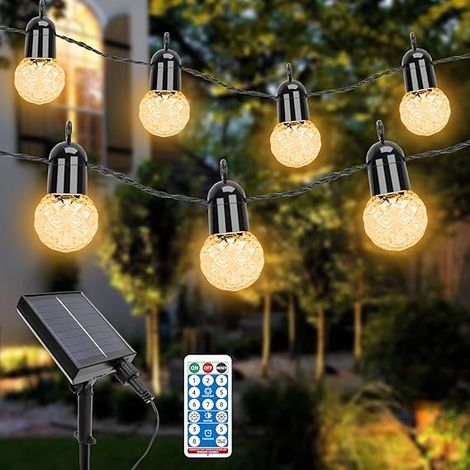 Luminaire solaire LED, modèle G40, pour jardins, patios, allées, entrées et espaces extérieurs, pour une installation extérieure sans raccordement permanent.-AquaForge (1/5)