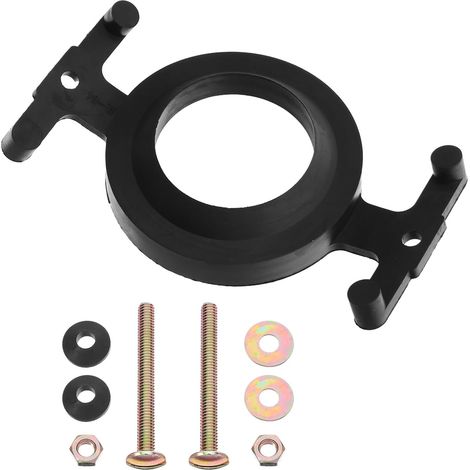 Kit de Fixation pour Réservoir de Toilettes, Boulons Noirs 57 Mm (1/5)
