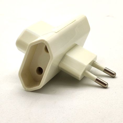 Adaptador Electrico 3 Tomas Bipolar 4mm (TRIPLE)