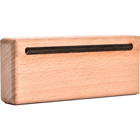 Lime à biseauter les frettes de guitare, outil de réparation de luthier à angle de 45° -- Bois d'érable (1/4)