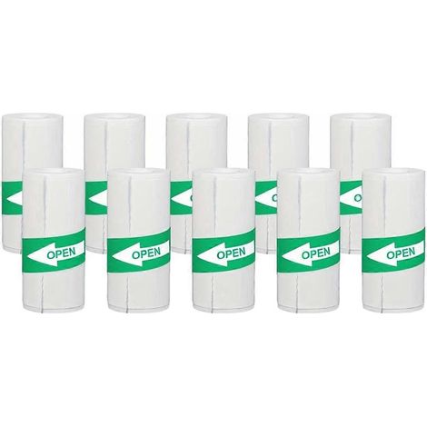10 Stück Mini-Thermodrucker-Aufkleberpapier (1/5)