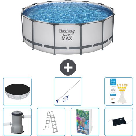 Bestway Steel Pro MAX Rund - 427x84 cm - 8-teilig S583