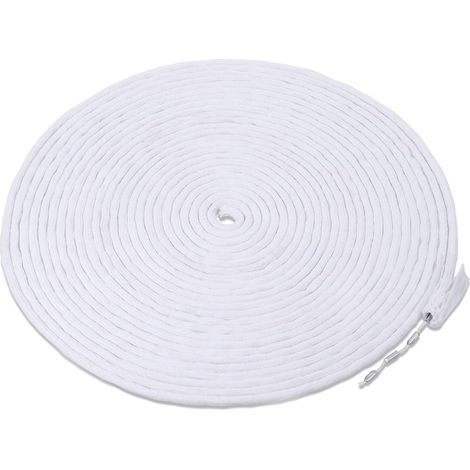 Fil a Plomb pour Rideaux 30G-10M, Tresse de Plomb pour Rideaux, Fil de Corde de Plomb pour Rideaux, Rideau de Douche, Textiles Moustiquaire (1/5)