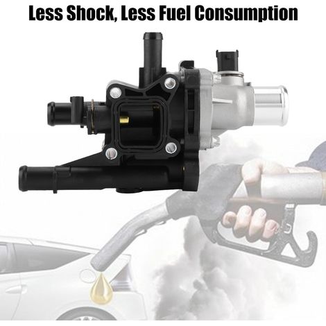 Kühlmittelthermostat mit Temperaturfühler und Dichtung für Cruze 2011–2015, Motorteilnummer 25192228, einfacher Austausch (1/5)