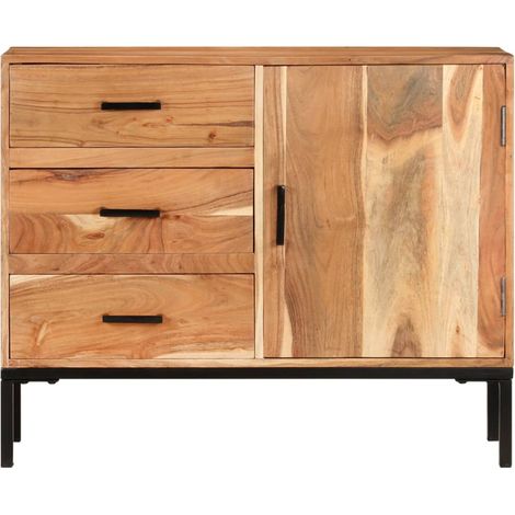 Maison Exclusive - Credenza 88x30x73 cm in Legno Massello di Acacia