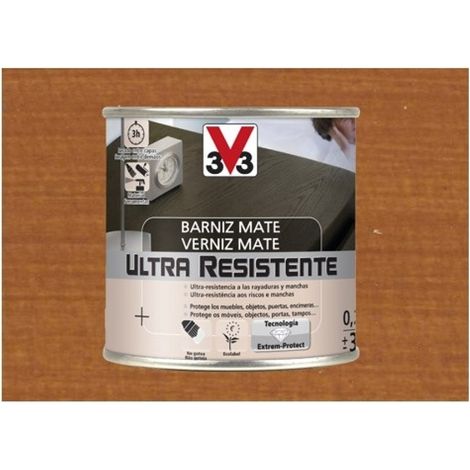 Barniz interior al agua ultra resistente mate 250 ml cerezo