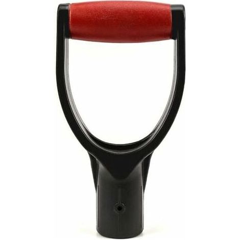 Shovel handle, replacement D-handle ID 31 mm for shovel spade fork (1/3)