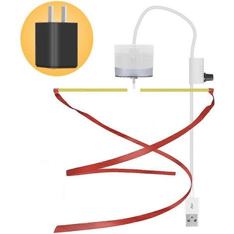 Ventilateur de plafond USB anti-mouches et insectes, protège vos aliments, câble de 3,26 m avec interrupteur et trois têtes. (1/5)