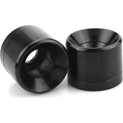 Paar CNC-gefräste Aluminium-Vorderrad-Achsen-Gabel-Sturzpads für Yamaha XMAX 250 300 2017 2018 – Schwarz