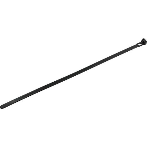 Faithfull FAICT300R Reusable Cable Tie Black 7.6 x 300mm (Pack 50) FAICT300R