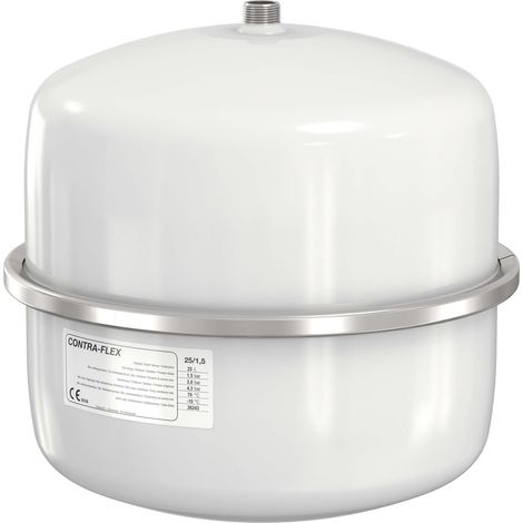 Flamco Membran-Ausdehnungsgefäß Contra-Flex 25l weiß, 26233 (1/5)