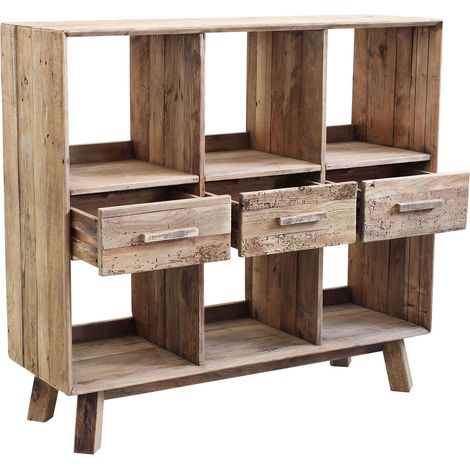 PINUS - libreria con 6 ripiani (1/4)
