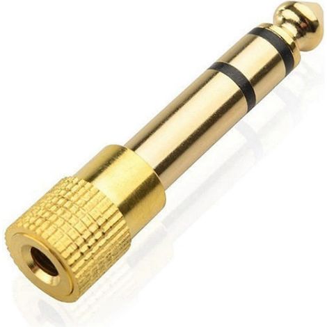 Adaptateur audio stéréo portable 3,5 mm vers 2 RCA, facile à transporter, idéal pour les voyages et les loisirs, disponible en différents styles et couleurs. (1/5)