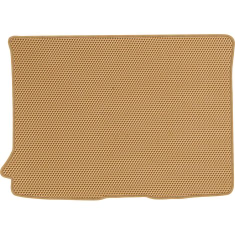 Citroen Berlingo I Kombivan von 2005–2008 EVA-Kofferraummatte, HONEYCOMB – BEIGE (1/5)