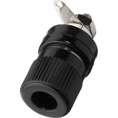 CONNECTEUR FEMELLE BANANES MONACOR BP360 NOIR BP-360/SW (1/2)