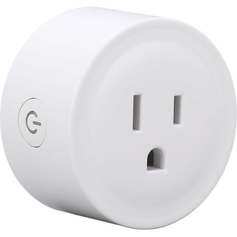 Interrupteur mural sans fil intelligent 16A avec télécommande, prise américaine 100-240V, anti-interférence, mesure de puissance, montage mural, ampoule économique, minuterie, compatible maison connec (1/5)