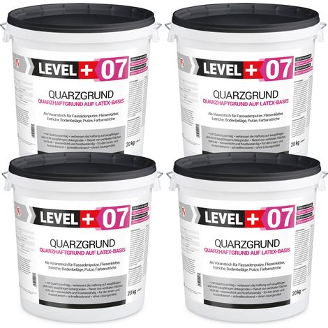 LEVEL+ Quarzgrund Grundierung Putzhaftgrund Holz OSB L+07 - 80KG