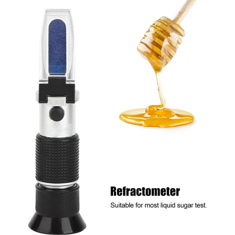 Réfractomètre portable mesureur de concentration 0-10% avec compensation automatique de température (1/5)
