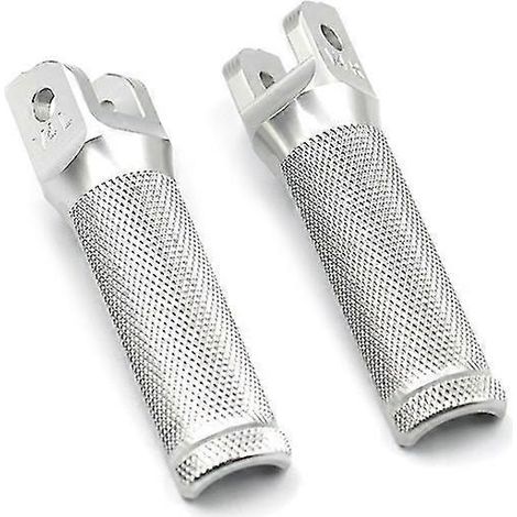 Vordere Fußrasten für Ducati Panigale V4 1100 899 959 1199 1299/s/r Streetfighter V4 Motorrad-Fahrerfußrasten Pedale – Fußrasten Silber (1/5)
