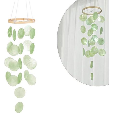 Muschel-Windspiel, Bohème-Dekoration, Traumfänger, Girlanden, einzigartiger Klang, Windspiel, Gartendekoration